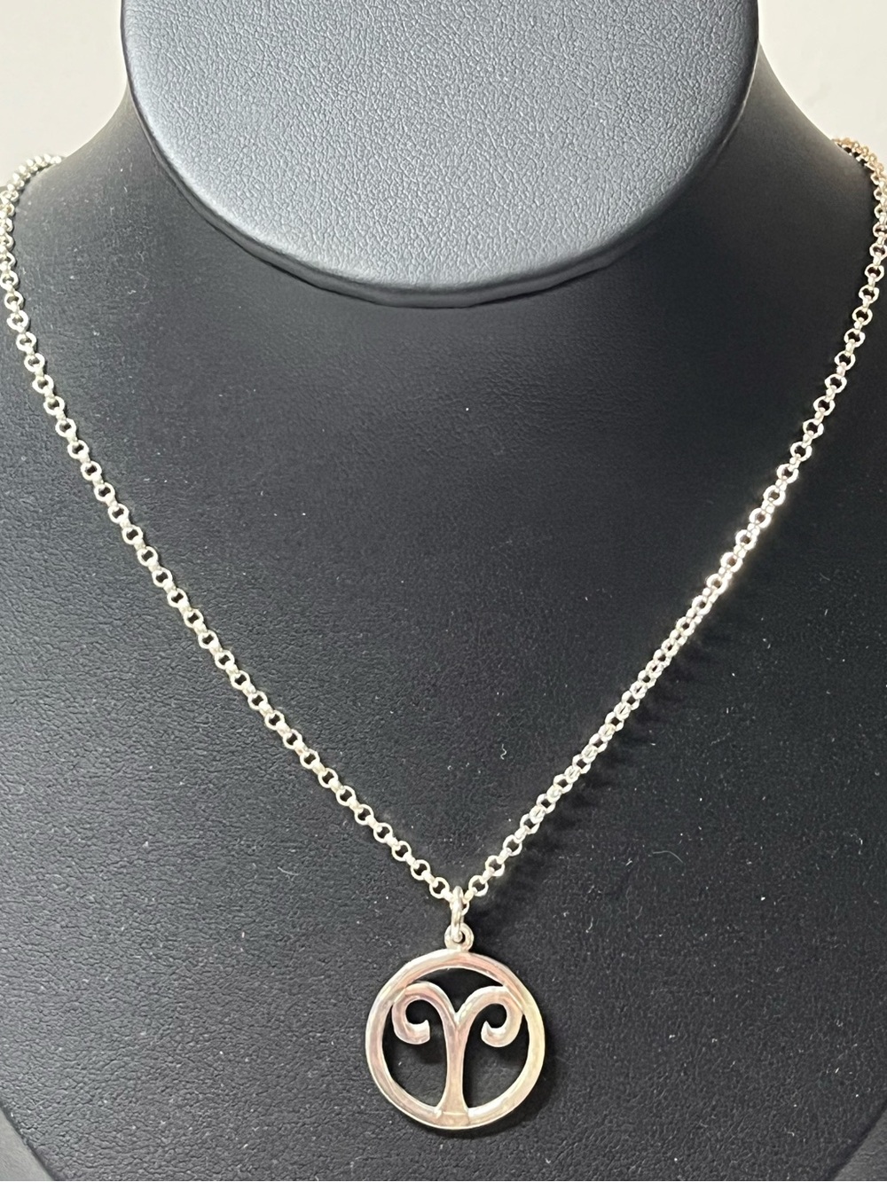 Aries Constellation Necklace | 925 Sterling Silver Astrological Sign Pendant
16โ